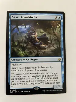 MTG Bloomburrow R Azure Beastbinder #0041 - Image 1