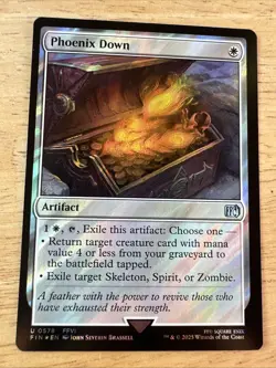 1x Phoenix Down, Surge Foil, Final Fantasy, Magic MTG NM - Image 1