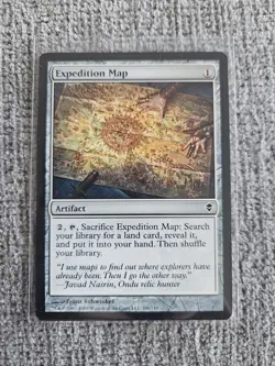 MTG Magic the Gathering 1x SP Expedition Map - Zendikar x1 - Image 1