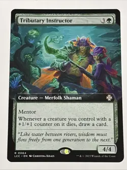 MTG Commander: The Lost Caverns of Ixalan Tributary Instructor Extended Art 0064 - Image 1