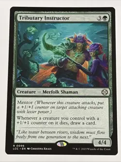 MTG Commander: The Lost Caverns of Ixalan Tributary Instructor 0096 NM Rare - Image 1