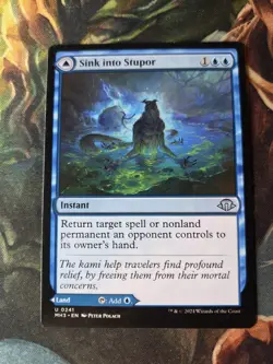 Sink into Stupor / Soporific Springs #241 MTG Modern Horizons 3 (MH3) Regular - Image 2