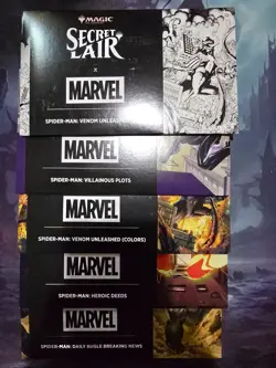 Magic Secret Lair x Marvel The Non-Foil Web-Slinger Bundle - Fast Shipping - Image 1
