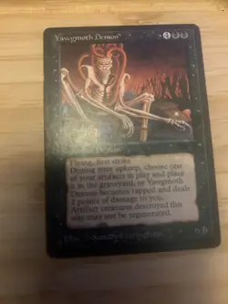 Yawgmoth Demon - Antiquities - Very Good Played condition - Image 1