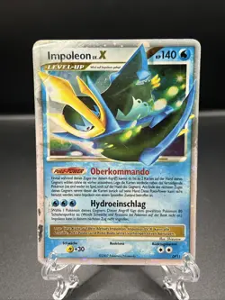 Impoleon Lv.X DP11 Diamant und Perl Black Star Promo Deutsch Pokemon Karte #1 - Image 1