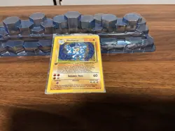 Pokemon Machamp Seismic Toss 1999 Vintage 8/102 1st Ed. Holo Promo SEALED - Image 1