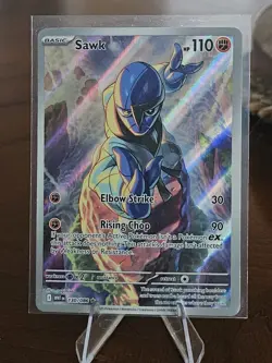 Sawk 130/086 Sv: White Flare Holo Pokemon - Image 1