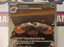 Pokemon TCG Crustle 186/182 Destined Rivals Full Art Holo - Image 2