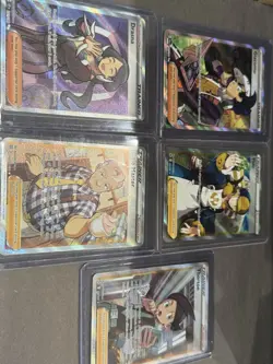 🔥Pokemon Full Art Trainer Lot - Volo Giacomo Drasna Thorton Cafe Master NM/MINT - Image 1