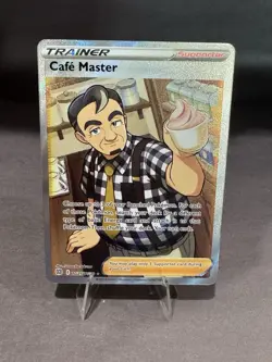 🔥Pokemon Full Art Trainer Lot - Volo Giacomo Drasna Thorton Cafe Master NM/MINT - Image 4
