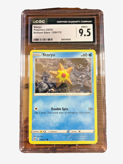Staryu Regular Common #030 - CGC MINT+ 9.5 - 2022 Brilliant Stars - Pokemon TCG - Image 1