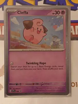 Cleffa SVP 095 - Cosmo Holo Swirl - Pokemon TCG - Black Star Promo - Image 5