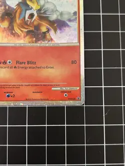 Entei [Holo Promo] #HGSS20 | 2010 Pokemon Heartgold & Soulsilver (LP) - Image 3
