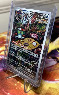 Pokemon TCG Paradox Rift - Brute Bonnet Illustration Rare #207/182 - Image 3