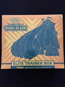 Pokemon Rebel Clash Sealed Elite Trainer Box (ETB) - Image 1