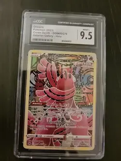 Oricorio GG04/GG70 Ultra Rare Holo Pokemon Crown Zenith CGC 9.5 Mint+ - Image 1