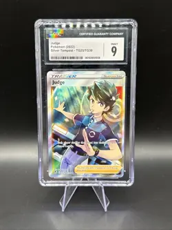 CGC 9 Judge TG25/TG30 Full Art Silver Tempest Trainer Gallery Pokemon - Image 1