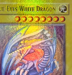 Yugioh Blue-Eyes White Dragon SDK-001 Ultra Rare Holo Bleed Konami 2002 PSA NM - Image 4