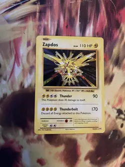 XY Evolutions Pokemon Lot of 10 Holo and Reverse Holo Cards holo Zaptos - Image 3