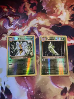 XY Evolutions Pokemon Lot of 10 Holo and Reverse Holo Cards holo Zaptos - Image 5
