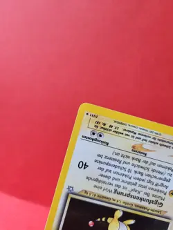 Pokemon Karte/card - Ampharos 1/111 - Holo Neo GENESIS - Exc-Near Mint - Image 4