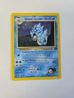 Pokemon Card - Giovanni’s Gyarados Gym Challenge 5/132 Holo - Image 1