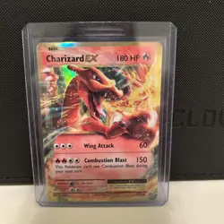 Pokemon TCG Charizard-EX Evolutions Holo Rare Card 12/108 - Image 1