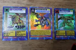 Original 1999 Digimon Cards Set Of 81 cards plus 3 holos - Image 4