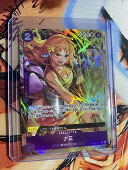 Nami PRB02-012 R Alt Art Parallel One Piece Card The Best Vol.2 PRB-02 Japanese - Image 1