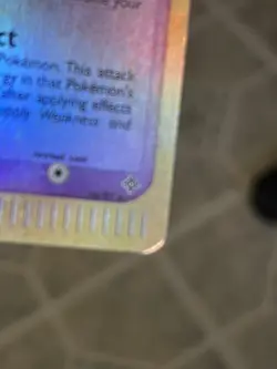 POKEMON GIRAFARIG #16/97 RARE REVERSE HOLOFOIL EX DRAGON MOD/PLAYED CARD SEE PIC - Image 5