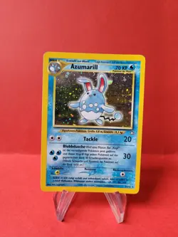 Pokemon Karte/card - Azumarill 2/111 - Neo Genesis Holo - SWIRL - Excellent+ - Image 1