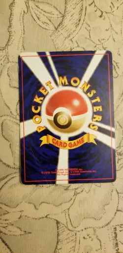 2000 Pokemon Card Japanese Neo Genesis Girafarig 203 Played (Crease) PLAYED - Image 3