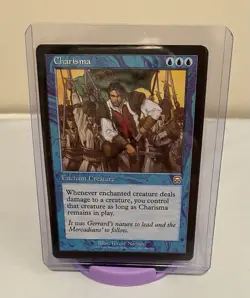 Magic The Gathering Mercadian Masques Charisma MTG NM/Mint Unplayed Crisp - Image 1