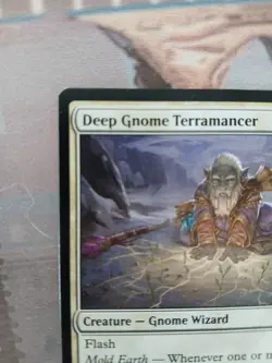 Magic The Gathering Deep Gnome Terramancer The List LP White - Image 2