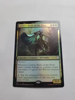 MTG - Lathril, Blade of the Elves Commander: Kaldheim Foil Mythic #001 - Image 1