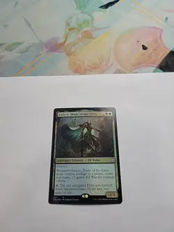MTG - Lathril, Blade of the Elves Commander: Kaldheim Foil Mythic #001 - Image 2