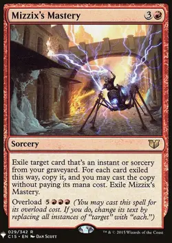 MTG Magic the Gathering Mizzix's Mastery (1012/1703) Mystery Booster NM - Image 1