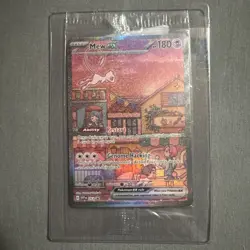 Mew ex SVP 053 Pokemon TCG Scarlet Violet 151 Black Star Promo Full Art SEALED - Image 1