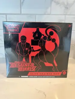 Pokemon TCG Destined Rivals Elite Trainer Box - Brand New Sealed - Image 1