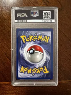 2000 Pokemon Game Pokemon League BSP Black Star Promo Arcanine #6 PSA 8 NM-MT - Image 2