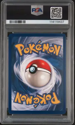 1999 POKEMON BASE SET UNLIMITED #12 NINETALES-HOLO PSA 8 - Image 2