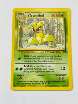 VICTREEBEL 1999 Pokemon Jungle Set Rare POKEMON 30/64 - Image 1