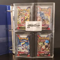 Pokemon Scarlet & Violet Complete Master 60 Booster Pack Art Set Collection 1/1 - Image 3
