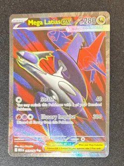 Pokemon MEGA LATIAS EX 163/132 - Mega Evolution - ULTRA RARE FULL ART - MINT - Image 1
