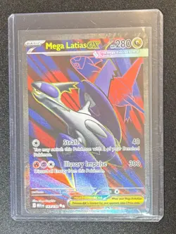 Pokemon MEGA LATIAS EX 163/132 - Mega Evolution - ULTRA RARE FULL ART - MINT - Image 3