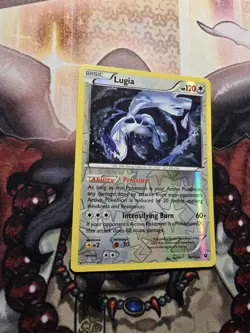 Pokemon TCG Lugia Fates Collide 78/124 Reverse Holo Rare 2016 MP - Image 3