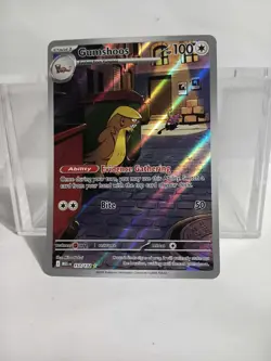 Pokemon Mega Evolutions GUMSHOOS 153/132 Illustration Rare Full Art IR NM Fresh - Image 1