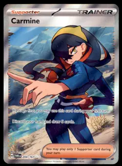 Pokemon TCG Carmine Scarlet & Violet Series - Twilight Masquerade #204 Ultra - Image 1