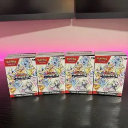 Pokemon Prismatic Evolutions Booster Bundle- Lot of 4 - New & Sealed ✅📦 - Image 4