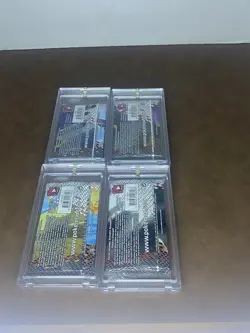 Pokemon Black & White Emerging Powers Booster Packs Set of 4 With Acrylic Cases - Image 2